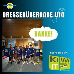 DRESSENÜBERGABE U14